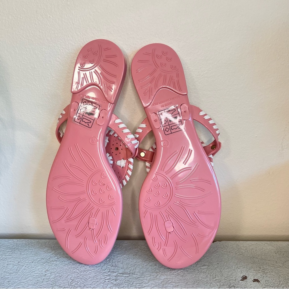 Jack Rogers pink jelly sandal size 8 - Picture 3 of 4